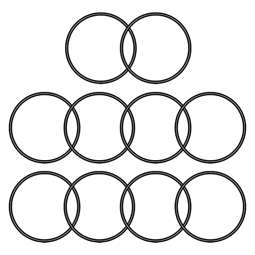 Беттомшин 10 парчиња нитрилна гума О-прстени, 68,3мм ОД 63мм ID 2,65мм ширина, метрички заптивка за запечатување на заптивка за заптивка