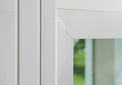 3М 2170 W-6 комплет за изолација на отворено прозорец, 2, чиста и внатрешна транспарентна лента за запечатување на временски услови за