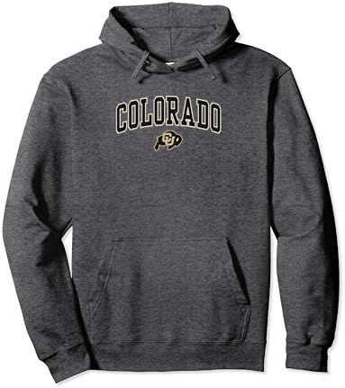 Колорадо Бафалос лак над темниот Хедер пуловер Худи