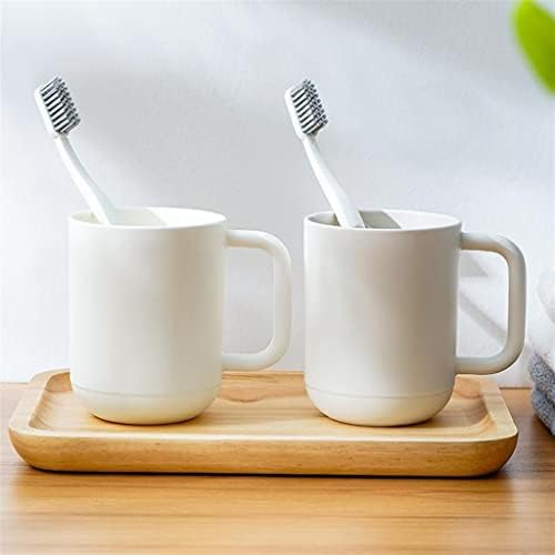 MHYFC Јапонска чаша за миење садови за миење садови за четка за заби чаша уста за уста пластично сет пар чаша