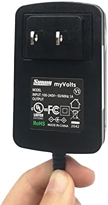 Адаптер за напојување MyVolts 9V компатибилен со/замена за DVD плеер Sony DVP -FX810 - американски приклучок