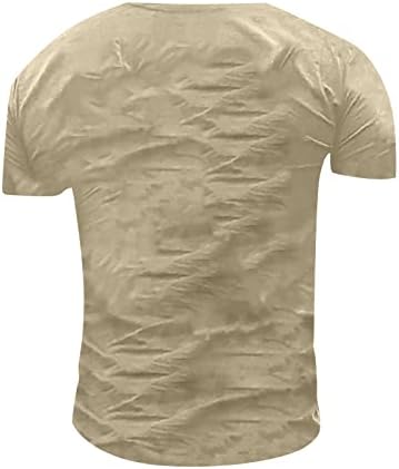 Менс 4-ти јули маичка ， машки улични мускули кратки ракави печати личност мода модна маица