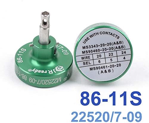 Јреди 86-11С М22520 7 10 СТЕГАЊЕ АЛАТКА ПОЗИЦИОНЕР работа СО YJQ-W7A crimper за 20-24awg Жица темперамент Игла Приклучок/контакти crimp