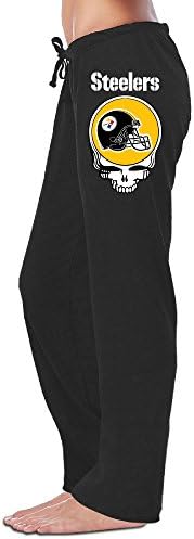 Сок форус женски челикер Питсбург скелет што работи панталони црно