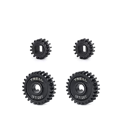 Treal UTB18 Capra Portal Gears Harden Steel Gears компатибилен со 1/18 UTB18