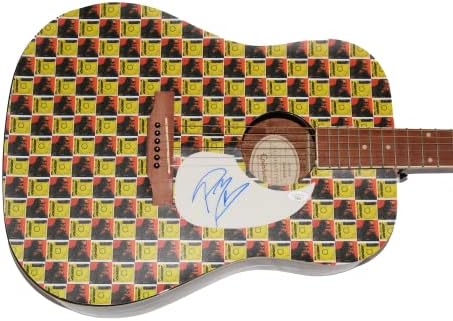 Остин Пост Малоне потпиша автограм со целосна големина обичај Еден од еден вид 1/1 Гибсон Епифон Акустична гитара AAA W/ James Spence Authentication
