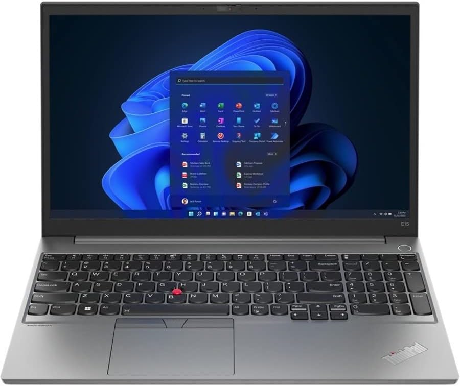 Леново ThinkPad Е15 Gen 4 21e6007fus 15.6 Лаптоп-Full HD - 1920 x 1080-Intel Core i5 12th Gen i5 - 1235u Дека-core-8 GB Вкупно