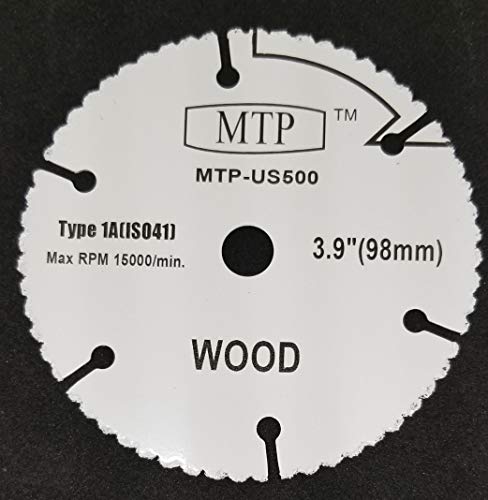 MTP бренд Ултра-пика 4 во ДЕА тркала дрво/пластична алатка за моќност на сечилото на карбид US500-01 US40 и Rotozip Zipsaw RFS1000 Ultra Saw US500