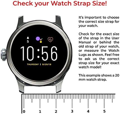 Еден ехелон Брза за часовници за часовници компатибилен со Garmin Forerunner 745 Silicone Watch Strap со заклучување на копчињата, пакет од 2