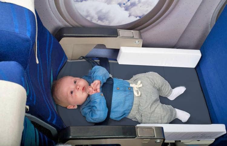 Детски Кревет За Патување Со авиони, Основни Работи За Патување Со Авион, Одмор За Нозе За Авионски Летови, Продолжувач На Седишта За