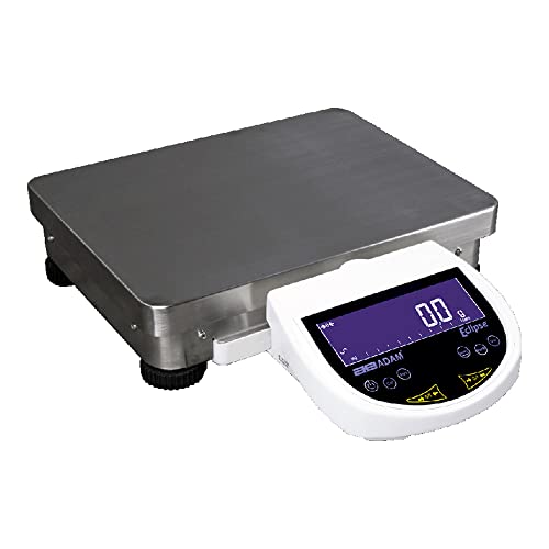 Адам опрема EBL 16001E - 220V Eclipse Precision Balance, 16000 g капацитет, 0,1 mg читливост, 15,7 x 11,8 големина на тава, 220V