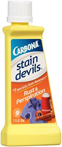 Carbona Stain Devils® 9 – ' Рѓа &засилувач; Потење | Професионална Сила Отстранувач На Дамки За Перење | Средство За Чистење Повеќе