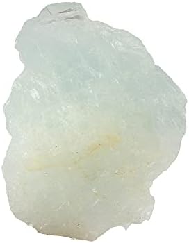 73,45 КТ. Aqua Sky Aquamarine Rough Loose Gemstone Certified Aquamarine Chakras лековити кристали, енергетски камен, бучен камен GA-584