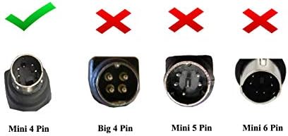 Адаптерот за исправен 4-пин Mini DIN +/- 18V 1.0A AC/DC адаптер компатибилен со Altec Lansing A11327 9606 +00226-1MOC 9606 +00226-IMOC +18V 1A -18V 1A 18VDC 4-постепено приклучок за напојување на кабел за напоју?