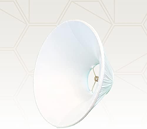 Кралските дизајни Coolie Empire Соберете ја сенката на основната ламба за пливање, бела, 6 x 18 x 11,5