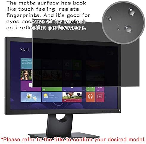 Заштитник на екранот за приватност на Synvy, компатибилен со Benq Monitor Zowie XL2536 24.5 Заштитувачи на анти -шпионски филмови [не калено