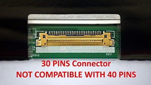 Генерички нов 15,6 екран компатибилен со N156BGA-E53 1366X768 Тесен раб 30 пински дно десен конектор за замена на лаптопот LED LCD