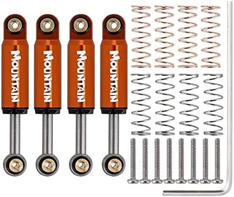 Injora SCX24 Shock 32mm Внатрешен пролетен амортизер на шок Делови за надградба на делови за 1/24 RC Axial SCX24 Axi90081 Axi00002 Axi00001,4pcs