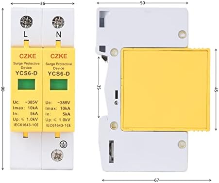 TWRQA YCS6-D AC SPD 385V ПРОИЗВОДСТВО УПАТСКИ УПАТСКИ ПРОИЗВОДСТВО СОСТОЈБА СОСТОЈБА Уред со низок напон