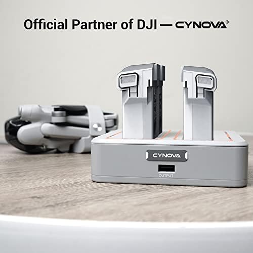 Cynova DJI Mini 3 Pro Charger Battery, четири пристаниште двонасочен центар за брзо полнење за DJI Mini 3 POR додатоци со кабли за полнење