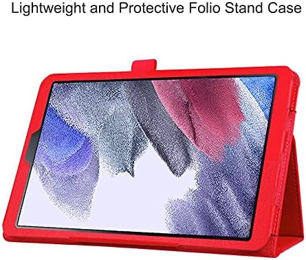 Еквинор случај за таб A7 Lite 8,7 инчи 2021, лесен PU Folio Folio Stand Cover Protective Case за Samsung Galaxy Tab A7 Lite 8,7 инчен таблет