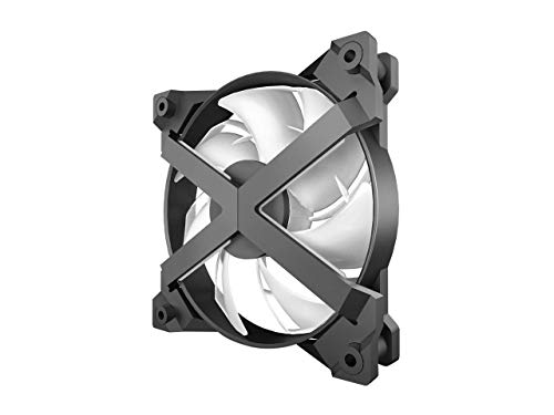 DEEPCOOL MF120 GT A-RGB 120mm 3 во 1 случај Fan X-Frame, 5v 3-Pin Конектор На Матичната Плоча, Вклучени 4-pin Pwm вентилатор центар, 6-Порт