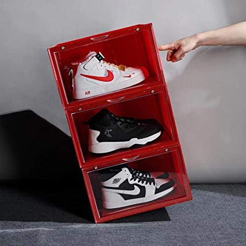 Тбв магнетна капка страна кутија за чевли контејнери за складирање патики кутија за складирање чевли канти за чевли преклопливи Редење Плакарот