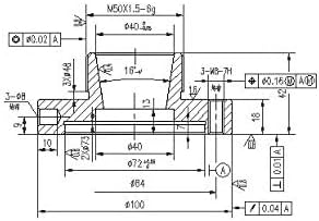 ER40 Collet Chuck Facture со клуч