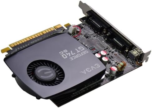 ЕВГА GeForce GT 740 Superclocked Еден Слот 2GB DDR3 Графички Картички 02G-P4-2742-KR