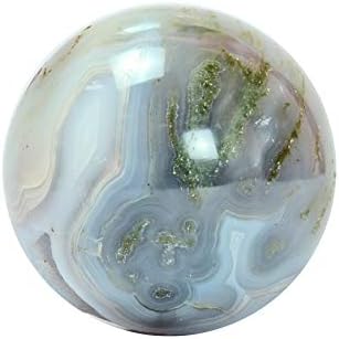 Пенкила агат геодеска сфера топка насмеано лице полирано агат сфера кварц сфера кристално лекување дома