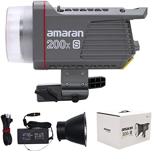 Aputure Amaran 200X S 200W Bi-Color LED видео светло, CRI95+ TLCI98+ SSI89+ CQS97+ 45.400 LUX@1M, CCT 2700K-6500K, контрола на апликации,