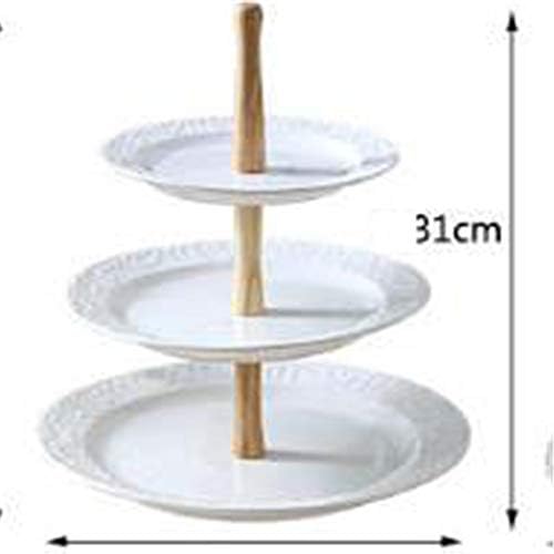 Торта Стојат Мулти-слој Овошје Послужавник Врежана Злато Торта Штанд Торта Послужавник Торта Стојат За Чај Партија Служат Послужавник