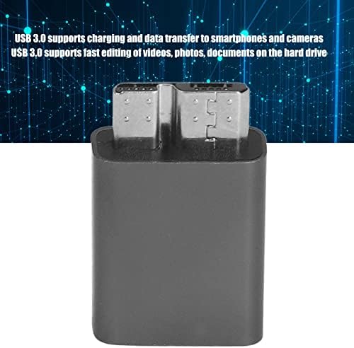 SANPYL 4PCS USB 3.0 Микро Б Адаптер, USB C Хард Диск Кабел АДАПТЕР USB 3.0 Надворешен Пренослив SSD Хард Диск Хард Диск Комплет Адаптер За Хард Диск Кабел