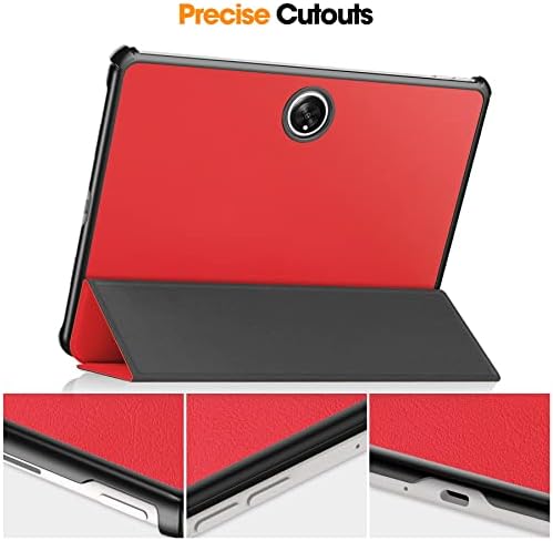 Таблети торби кутија компатибилен со Oppo Pad 2 11.61 инчи 2023 Tri-Fold Smart Tablet Case, тврда компјутерска школка Slim Case Multi- Viewering
