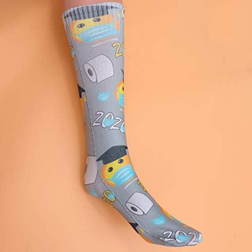 Галпада Женски Чорапи 3 Пара 3д Печатење Порибување Чорапи Со Должина На Средно Теле Чорапи Со Косплеј Цевки Облечете Реквизити Креативни