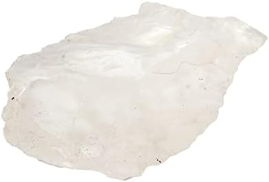 GemHub Природно заздравување кристал бел кварц 53 ct. Суров груб лабав скапоцен камен за правење накит