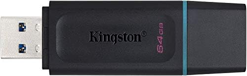 Kingston DataTraveler Exodia 64 GB USB 3.2 Flash Drives Type-A Drive Gen 1 Pendrive со голема брзина за компјутер, лаптоп, компјутерски