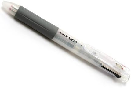 Зебра Сараса 3 Мулти пенкало во боја на гел во боја - 0,5 мм - Бело тело од Зебра Технологии