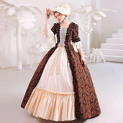 1791 Лејди Викторија Рококо фустан инспирирана топка за маскарада на девојчињата