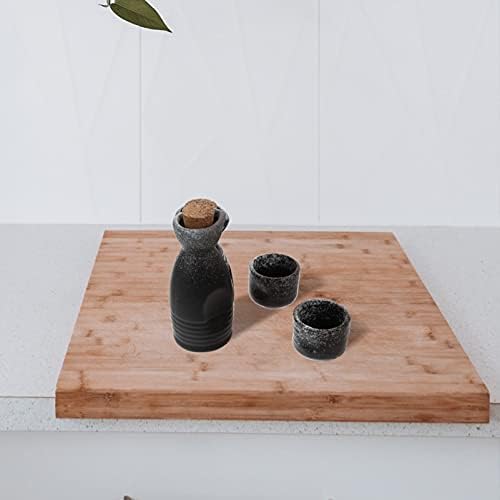 Хемотон Јапонски саке чаша 1 сет керамички ради постави керамички чаши за шише за шишиња, сакси јапонски, постави јапонски чаши за вино, поставени