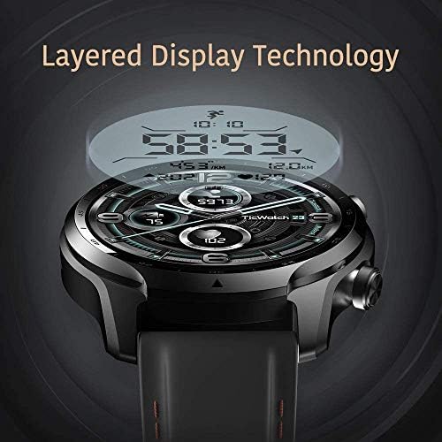 Ticwatch Pro 3 GPS Паметен Часовник Машка Облека ОС Часовник Qualcomm Snapdragon Носат 4100 Платформа Здравствен Фитнес Монитор