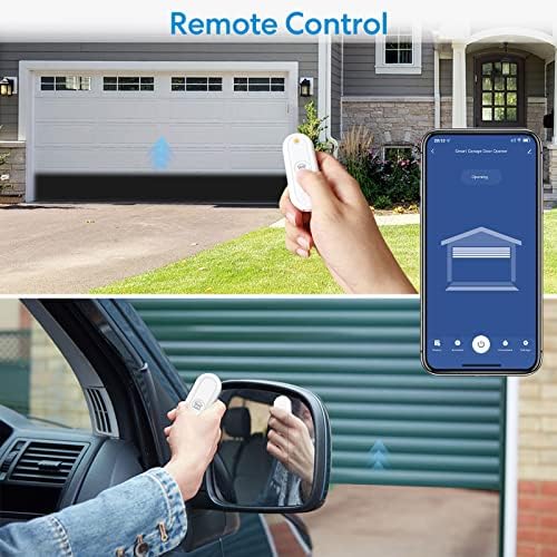 Контролер на отворање на вратите на вратата на Лорап, со безжични далечински управувани, сензори за врата од безжична гаража, WiFi &