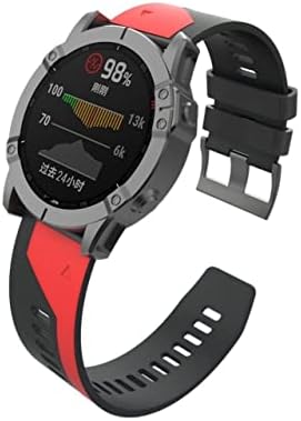 BANDKIT 26 22mm Лента За Часовници За Брзо Ослободување За Garmin Феникс 6X 6 Pro Гледајте Лесна Лента За Рачен Зглоб ЗА Garmin