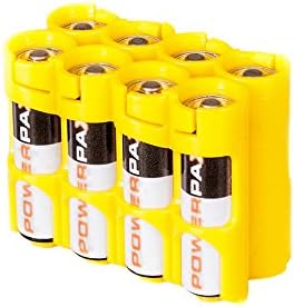 Storacell-COMINHKG055342 AA8pkCY Од Powerpaxery Батерија Caddy, Жолта, Држи 8 Батерии