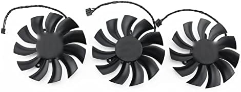 Навивач На Графичка Картичка NAIQIU Pla09215b12h 12V 0.55 А 4pin Одговара ЗА EVGA GTX1080TI FTW3 GTX 1080 Ти Црна Вентилатор Графичка Картичка Ладење Вентилатор