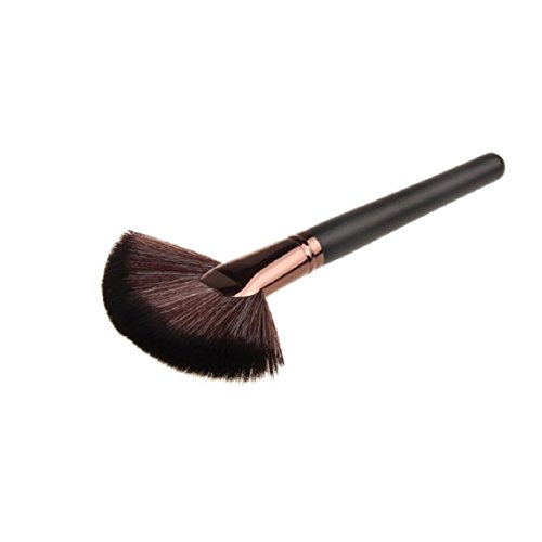 Sookatool шминка Голем вентилатор коза за коса руменило во прав козметичка четка