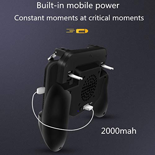 Такаменг Мобилни Игра Контролер за 4in1 Gamepad Пука И Цел Активирањето Телефон Ладење, Се Чувствуваат Поудобно, Структурата На Производот Е Ergономски