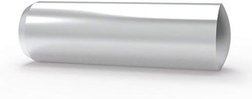 FifturedIsPlays® Стандарден пин на Dowel - Inch Imperial 5/8 x 2 1/2 обичен легура челик +0.0001 до +0.0003 инч толеранција лесно подмачкана 50250-10pk NPF