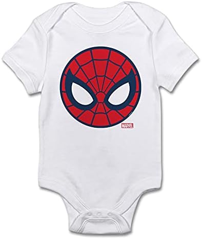 Cafepress Spider Man Icon Baby Light Bodysuit Бебе каросерија