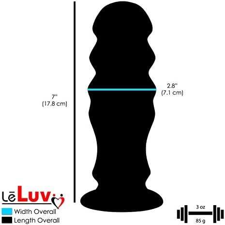 Dildo 7 инчи 4XL ананас LeLuv Smoothie 3D печатен над максимална ширина од 2,6 инчи